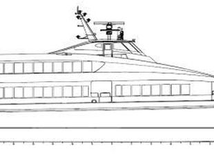 EXCLUSIVE NEWBUILDING OPPORTUNITY / FUTURE-READY HSC FERRY AVAILABLE 50m / 390 pax Passenger Ship for Sale / #1144596