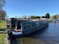 46ft Semi Traditional Stern Narrowboat. Built by Les Allen & Sons in 