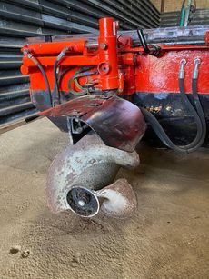Pair of Conver and Berky Weed Cutting and Weed Lifting Boats