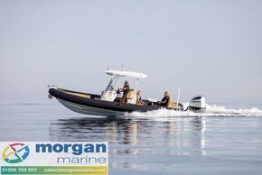 Highfield Sport 800 aluminium RIB - on the water