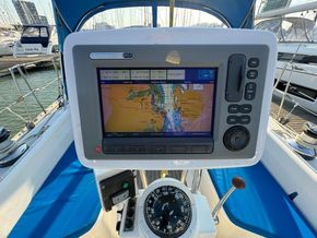 Oyster  42  - Cockpit Instruments