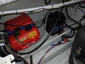 Battery and Fuel Tank