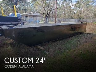 2021 Custom 8X24X3 Raked Front Barge
