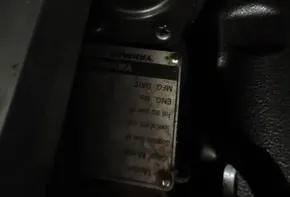Close-up of engine component in 2020 Beneteau Oceanis 46.1 yacht.
