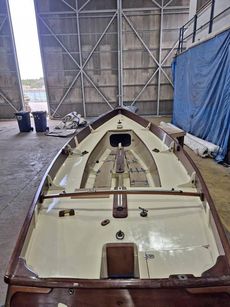 Vintage restored Drascombe Lugger 