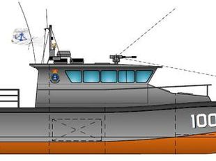 20mtr HDPE Patrol Boat