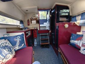Fairline 21 weekender - Looking Aft