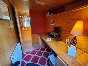Bedroom 2 converts to a home office