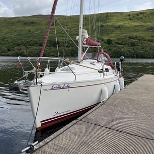 Delphia D29 Swing keel sailing boat complete with cradle
