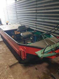 Pair of Conver and Berky Weed Cutting and Weed Lifting Boats