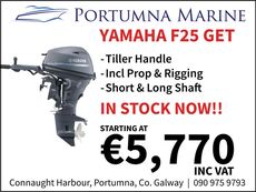 Yamaha Outboard F25 GETS/L
