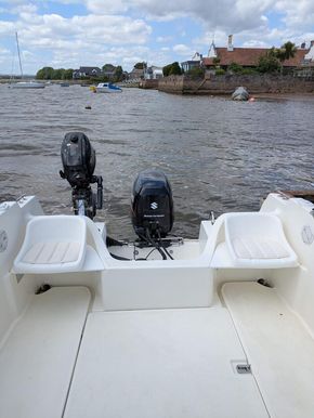 Aft seats in place