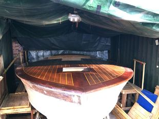 Fairey Christina 24 ft under restoration