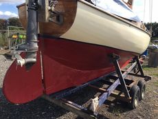 Classic 17-ft gaff-rig yacht &quot;Sprite&quot;