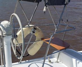 Spronk Catamaran Cutter Rig  - Helm