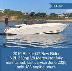 2019 Rinker Q7 Bow Rider