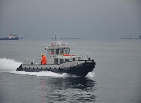 HDPE WORKBOAT, fast hdpe crew boat, 12 passenger capacity waterjet driven