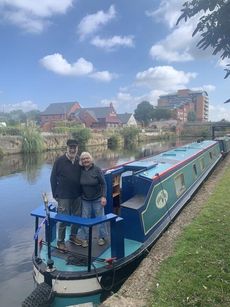 &lsquo;Blue Wren&rsquo; 57" Cruiser Stern Narrowboat avail August