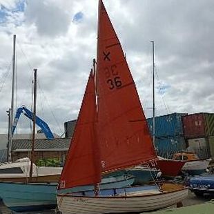 12' grp Gunter rig dinghy