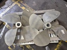 New Michigan Dyna-Quad NiBrAl Propellers &ndash; 40&Prime; x 39&Prime; &ndash; 3-1/2&Prime; Bore