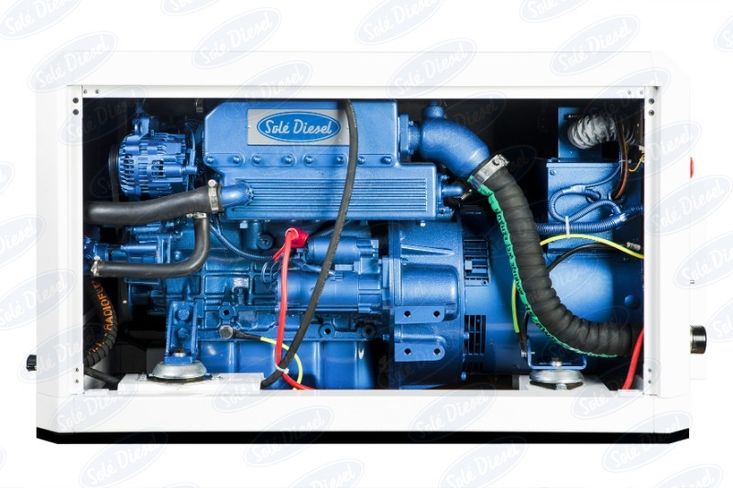 NEW Sole 17GTC 16.4kVA 400/230V Mini 44 Marine Diesel Generator