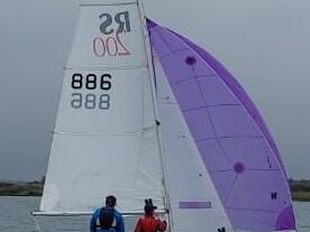 RS 200 Sail 886