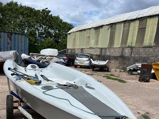 RS Feva Dinghy – Sail No. 824
