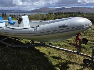 6.5m deep v-hull rib boat 115hp