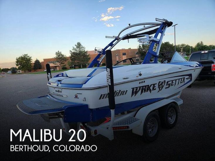 2013 Malibu 20 mxz wakesetter