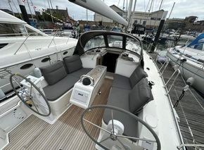 Cockpit with cushions