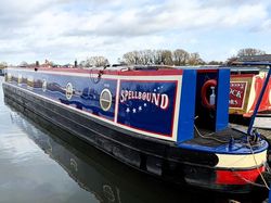 Spellbound a 58ft 1997 6 berth semi-traditional stern narrowboat