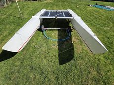 Dart 18 with trailer + many spares 