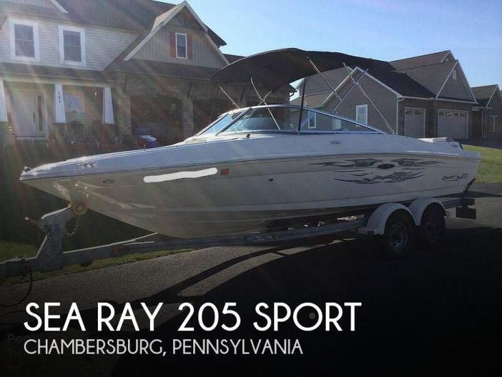 2008 Sea Ray 205 sport