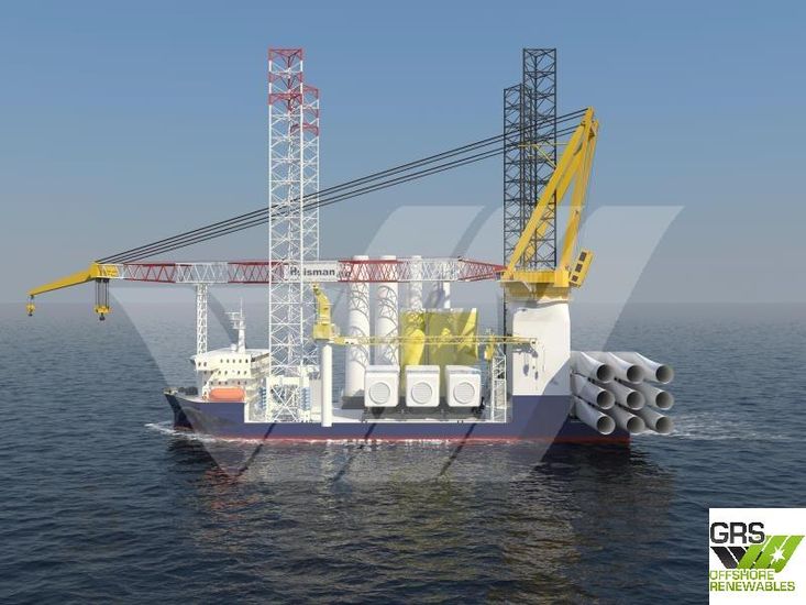 133m / DP 2 / 2200ts Crane Jack Up for Sale / #1126616