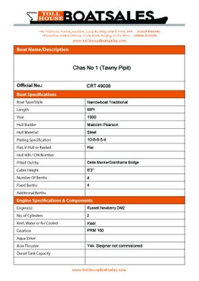 Tollhouse Boat Details Form1