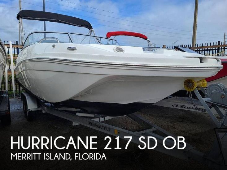 2018 Hurricane 217 sundeck