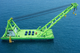 91 m | 6-Point Mooring | 1600 T Floating Crane Barge | For P&C Sale