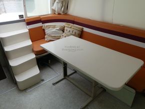 Nicols Confort 1100 ex hire boat - Saloon Table