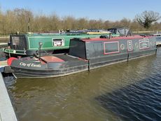 City of Eustis, 40ft Traditional style narrowboat, 2017.