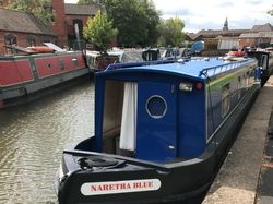 Naretha Blue - A 48ft 2016 ABC Leisure Group 4 berth cruiser stern nar