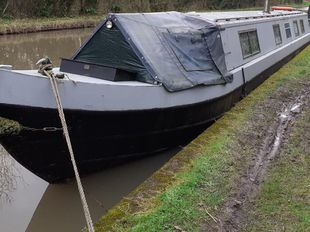PROJECT - 53ft 1974 Harborough Marine Cruiser Stern Narrowboat