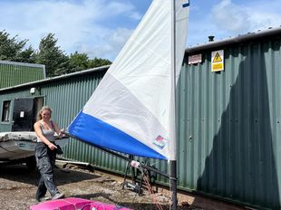 Pink Topper Fully Equipped & Ready to Sail!!