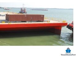 300ft / 91m flat deck barge - 2006