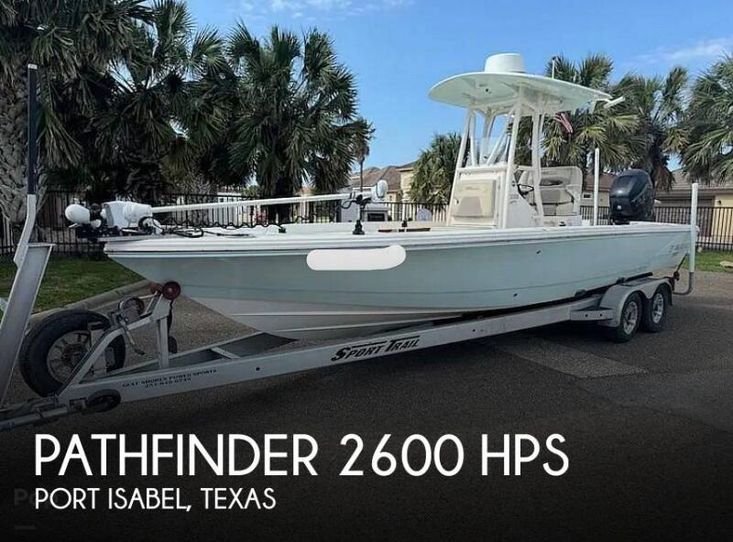 2018 Pathfinder 2600 hps