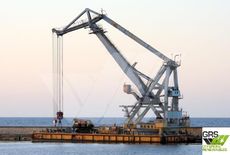 Reclassification before Sale / AS IS only EUR 1,45 Mio only / 46m / Crane Vessel for Sale / #1093107