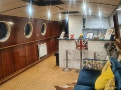 One off 70x11'2 wide beam boat