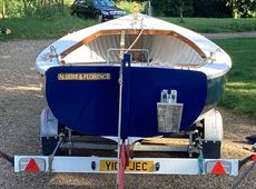 20ft Gaff Rigged, day boat with Road trailer and outboard. 
