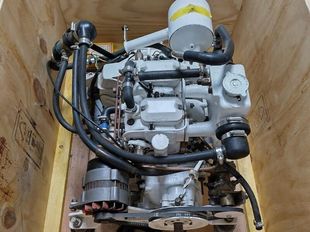 USED Petter AC2W 12hp Marine Diesel Engine & Gearbox
