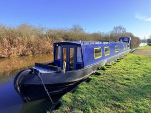 62' 2003 Cruiser Stern Narrowboat with Isuzu Engine