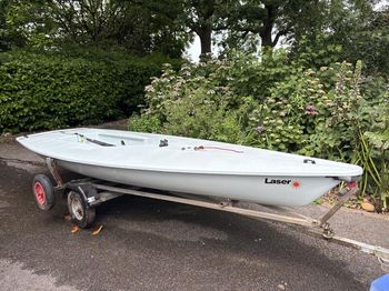 Laser ILCA sailing dinghy